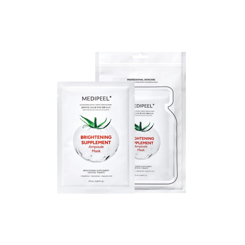 MEDI-PEEL Glutathione Crystal Tomato Ampoule Mask 25ml x 10ea