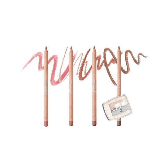 Clio  Velvet Lip Pencil Set (1pc + sharpener) (005 Soft Berry)
